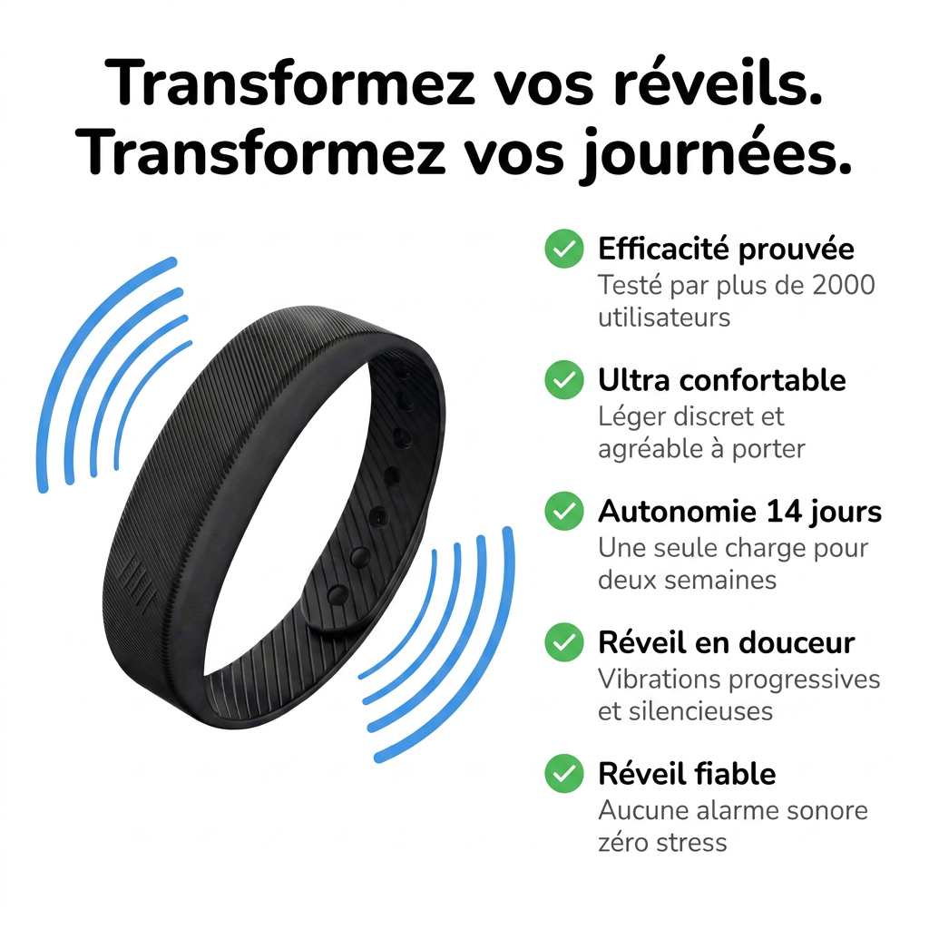 Le réveil qui ne réveille que vous.