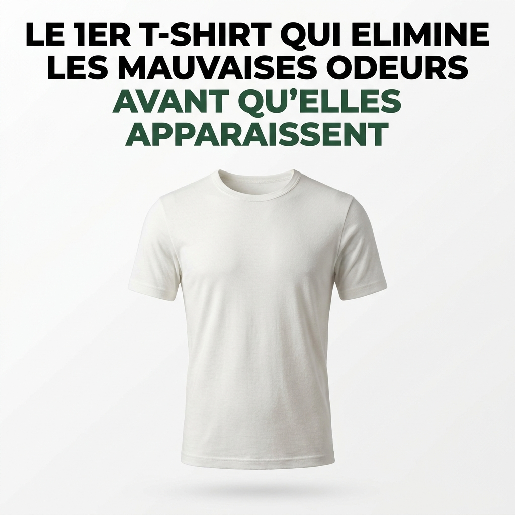 T-shirt anti-odeur